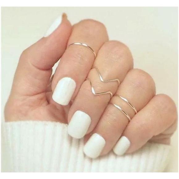 ➷ NEW Midi Ring Set ➷ - Picture 2 of 4